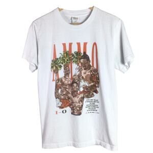 Austin “Ammo” Williams Boxer T Shirt White Medium